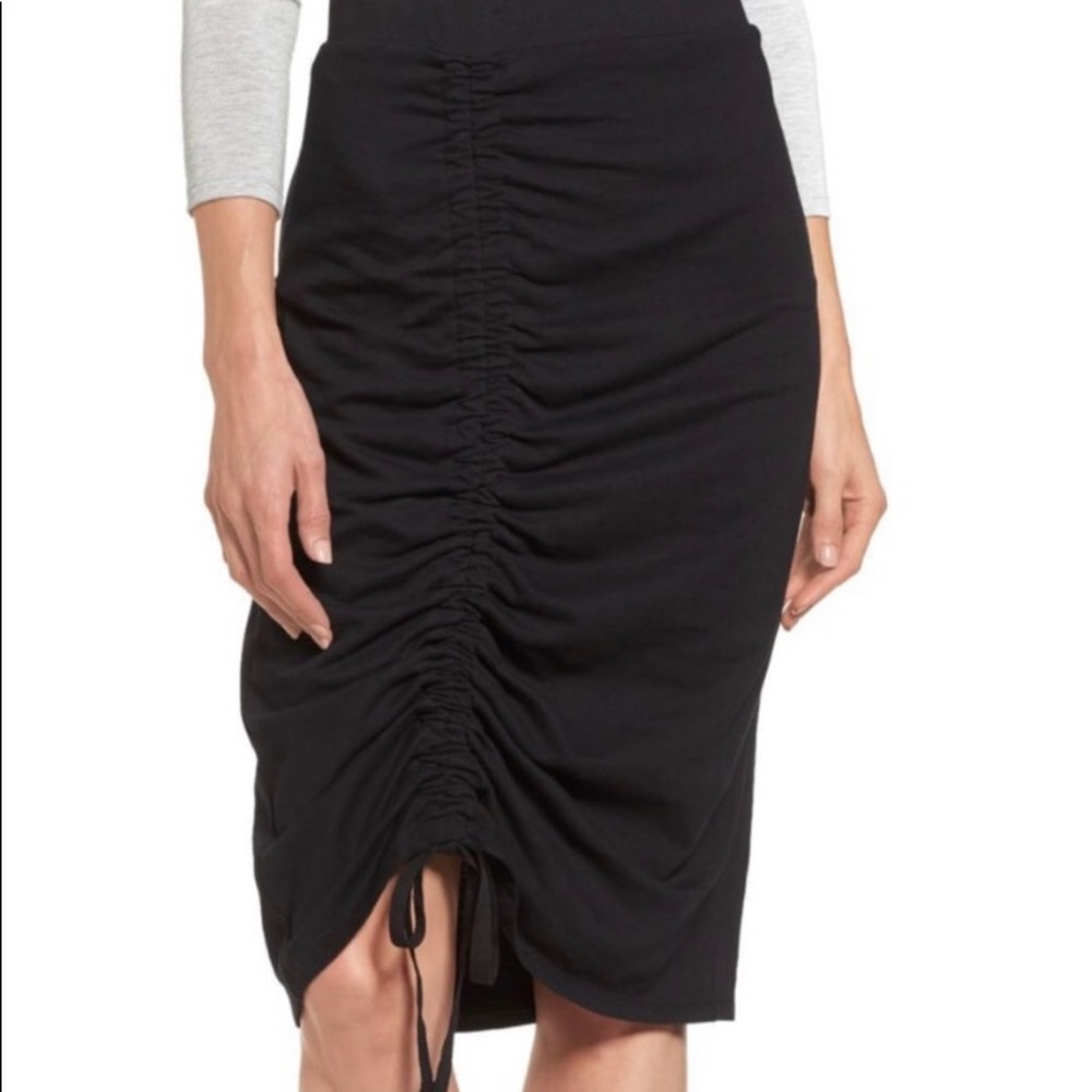 Anthropologie Black Skirt